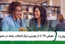 بهترین مرکز انتخاب رشته در مشهد