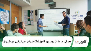 بهترین آموزشگاه زبان اسپانیایی در شیراز