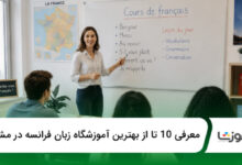 بهترین آموزشگاه زبان فرانسه در مشهد