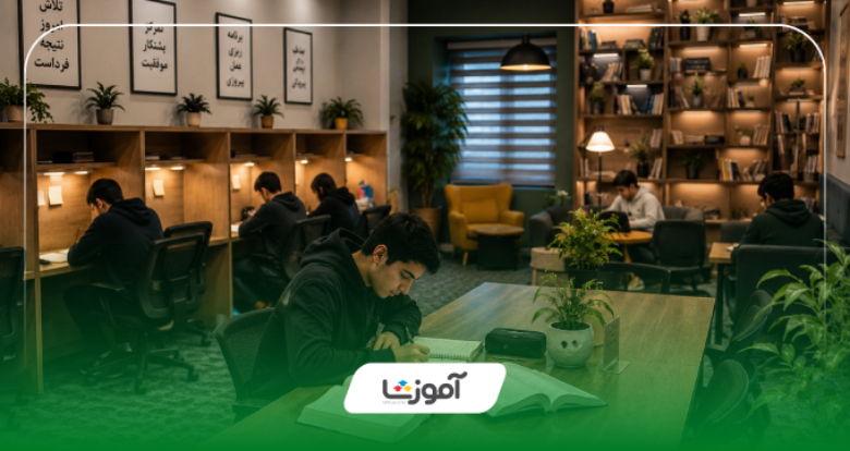 تفاوت پانسیون مطالعاتی، سالن مطالعه و کتابخانه