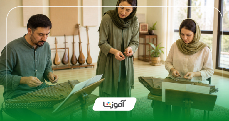 آموزش حضوری یا آنلاین سنتور؛ کدام گزینه مناسبتر است؟